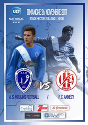 Réception d'Annecy pour les U17 !