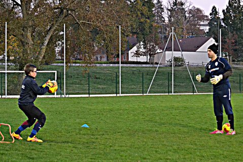Les gardiens de but au travail