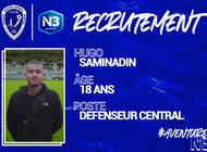 SENIORS N3 : HUGO SAMINADIN DE RETOUR A L'ACADEMIE