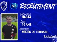 SENIORS N3 : NOHAM DARAA DE RETOUR A L'ACADEMIE