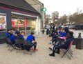 Les U17 reçus à l'Atelier d'Honoré !